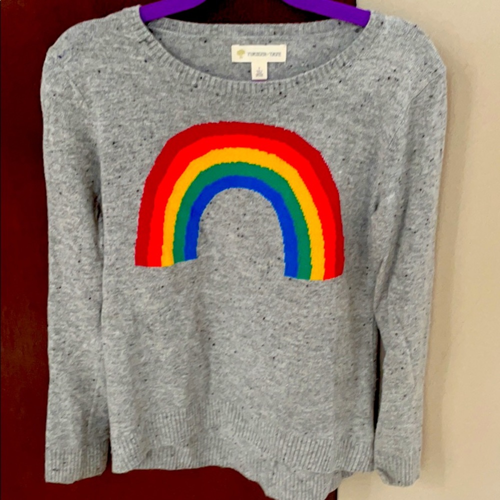 Kids Rainbow Sweater - Kids Size 6